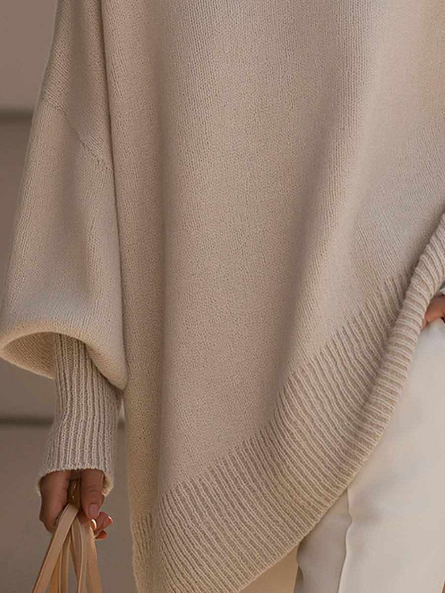 Women's Relaxed-Fit Wool-Blend Pullover – view 3