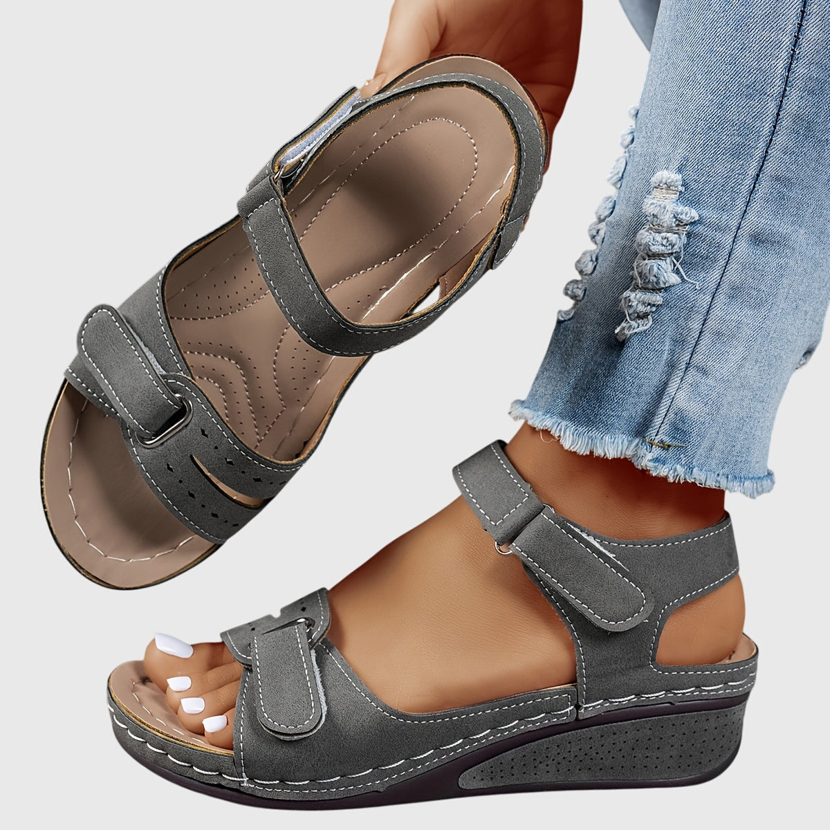 Women's Support Stretchy Comfort Sandals – view 5