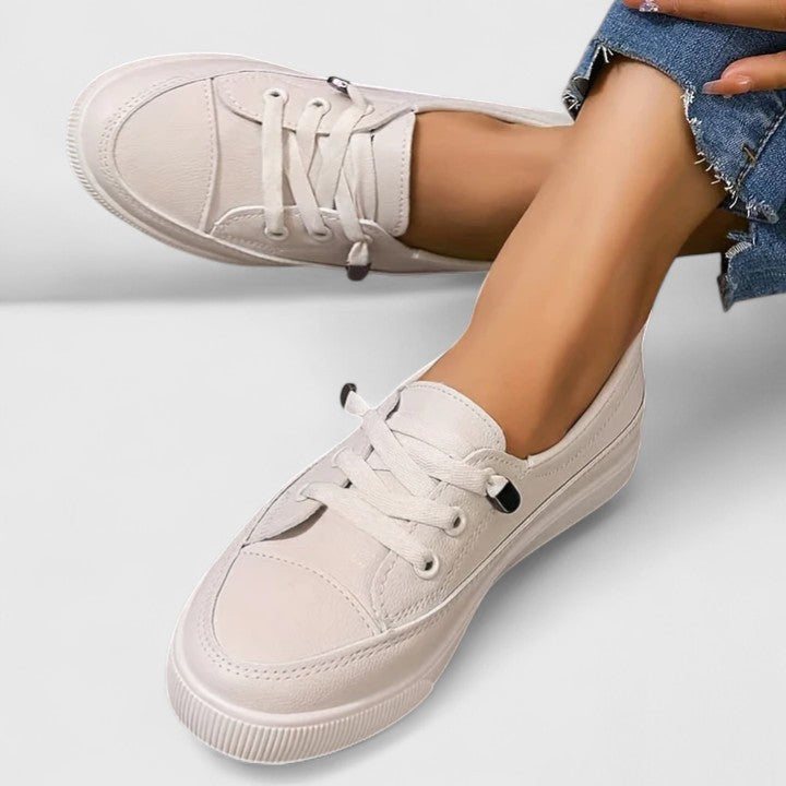 Women's Light-Weight Air-Flow Support Shoes – Beige
