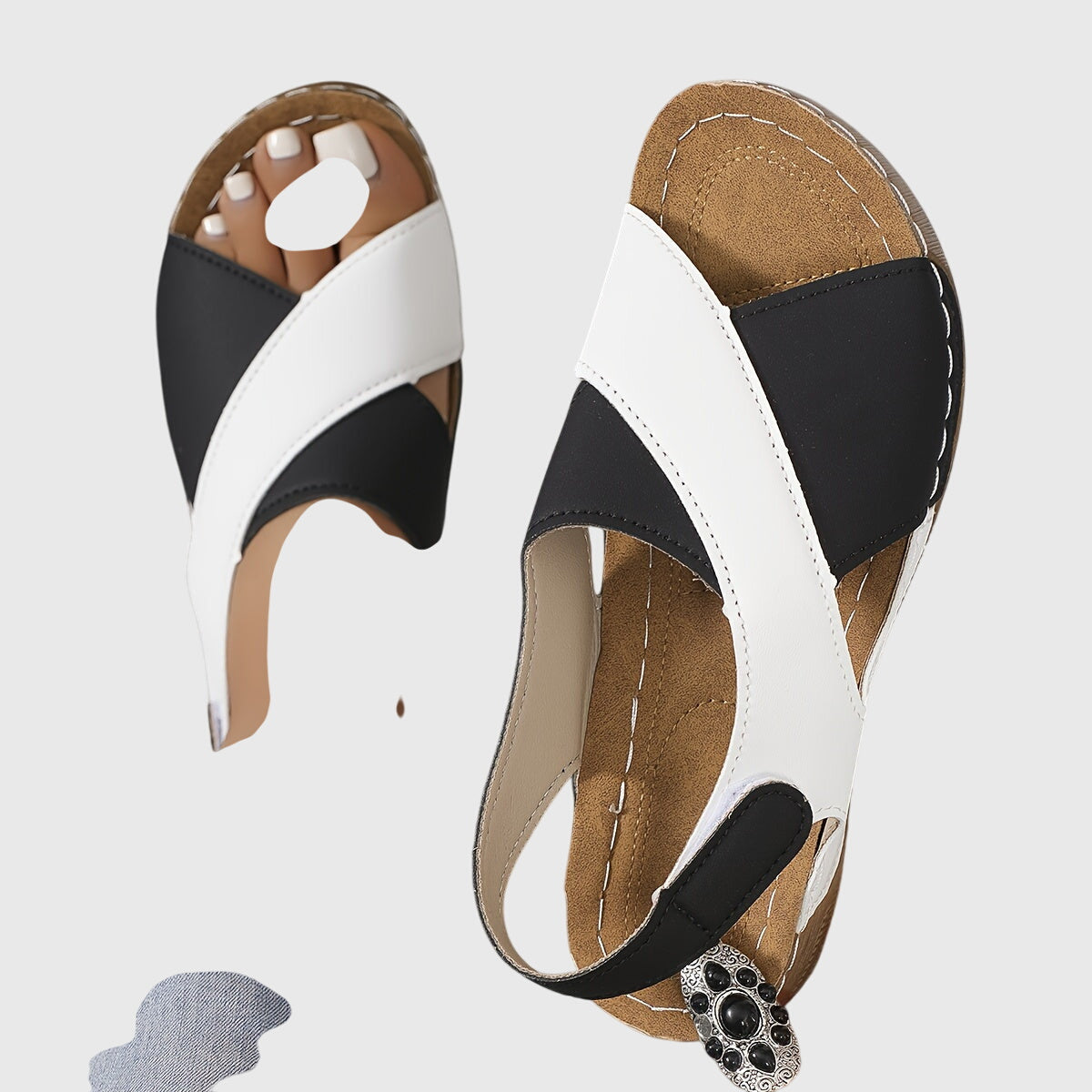 Women's Support Sandals with Adjustable Straps – view 5