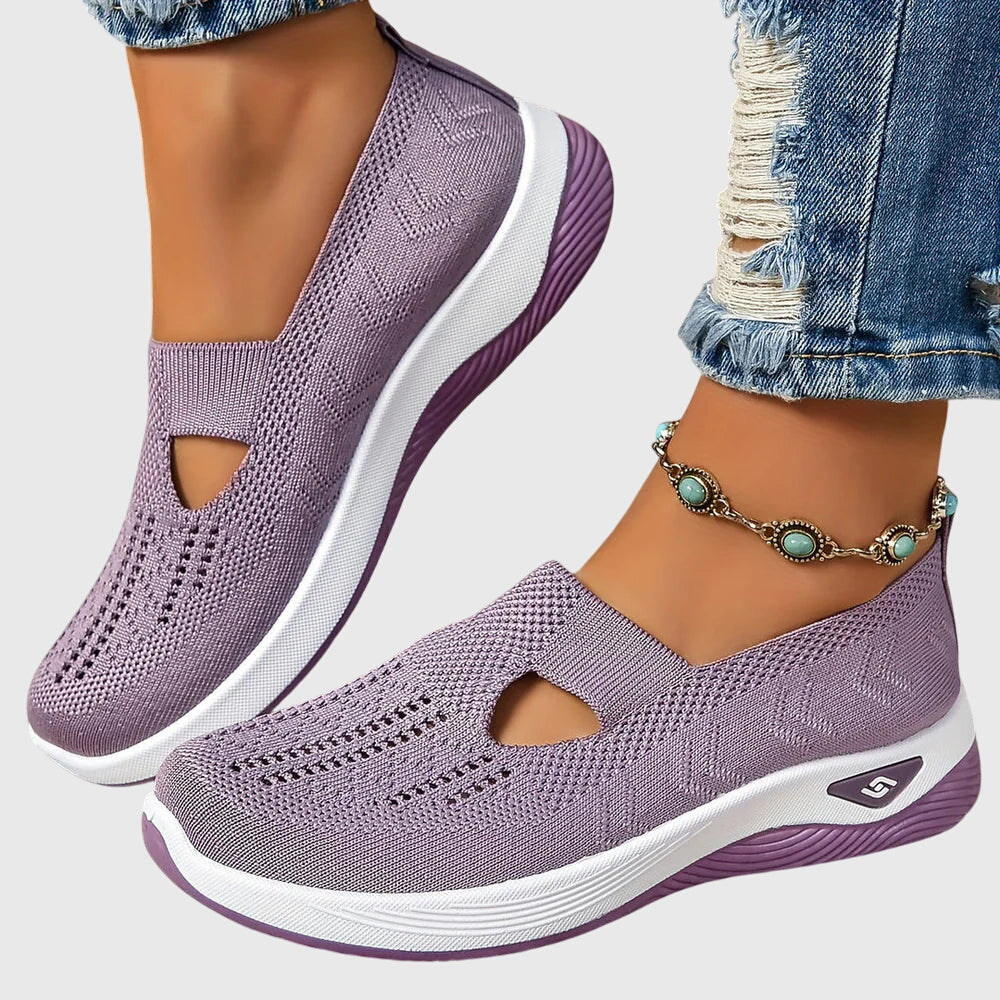 Women's Air-Flow Support Pull-On Shoes – Lilac