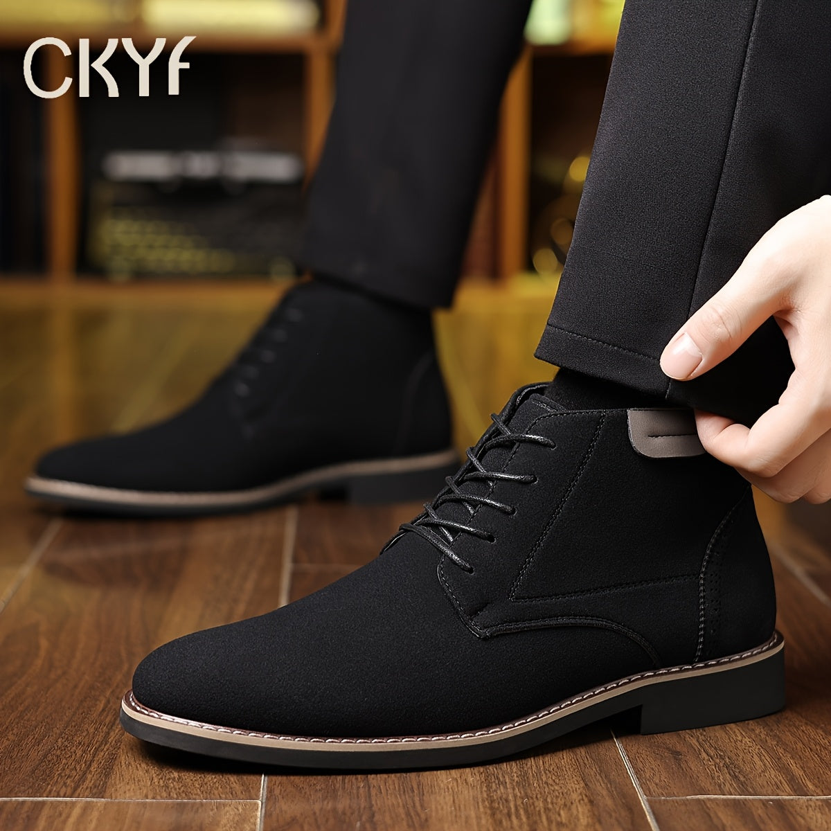 Men's Laced Ankle Boots – view 6
