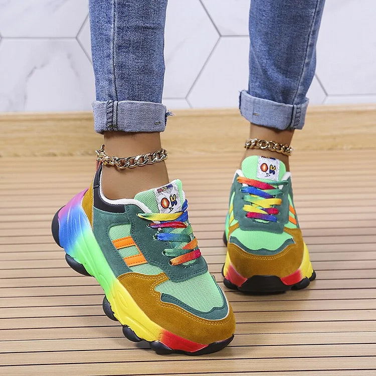 Women's Print-Detail Support Sneakers – view 6