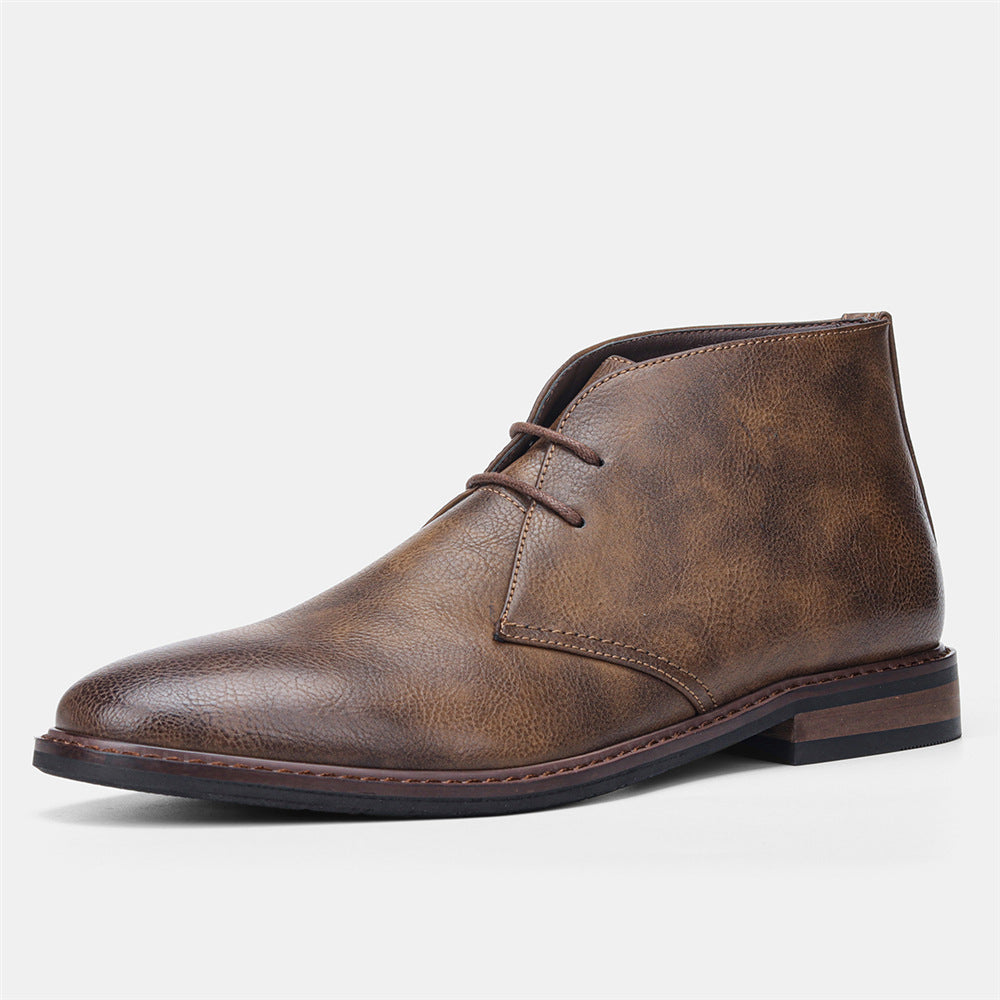 Men's Timeless Vintage-Inspired Leather Boots – view 1