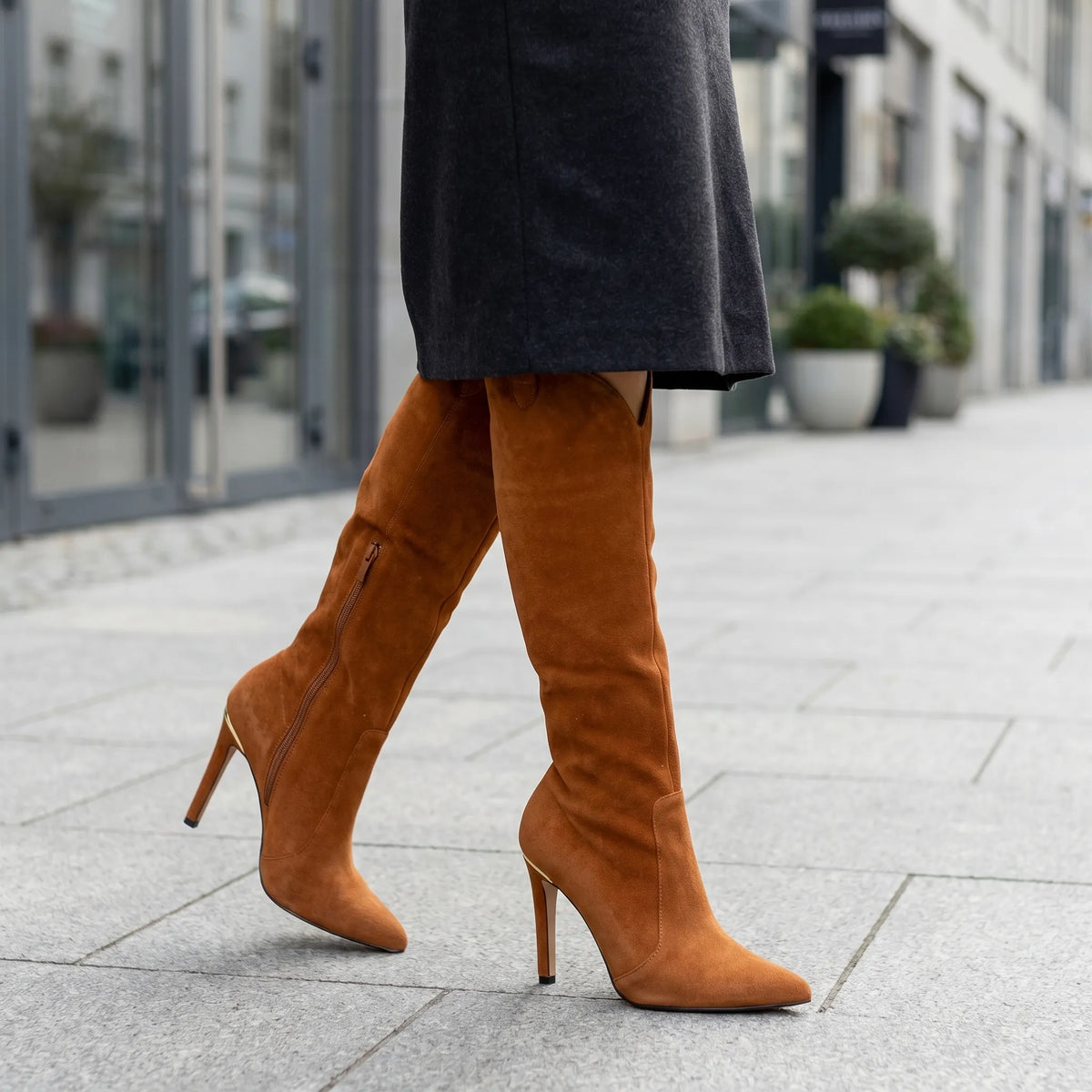 Women's Stiletto Knee High Boots – view 2