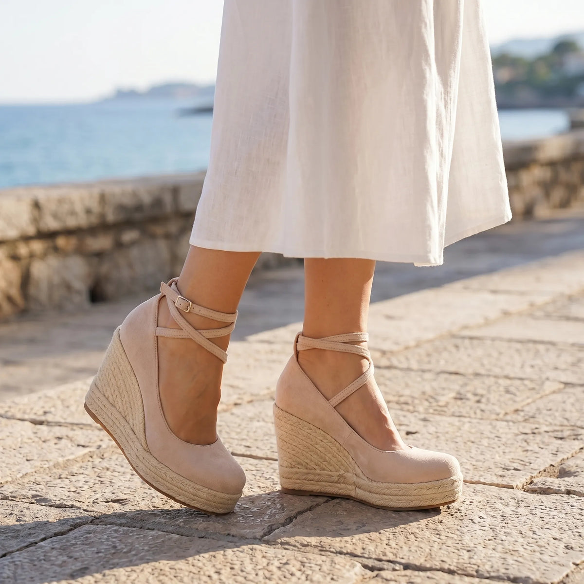 Women's Espadrille Wedge-Heel Heels – view 2