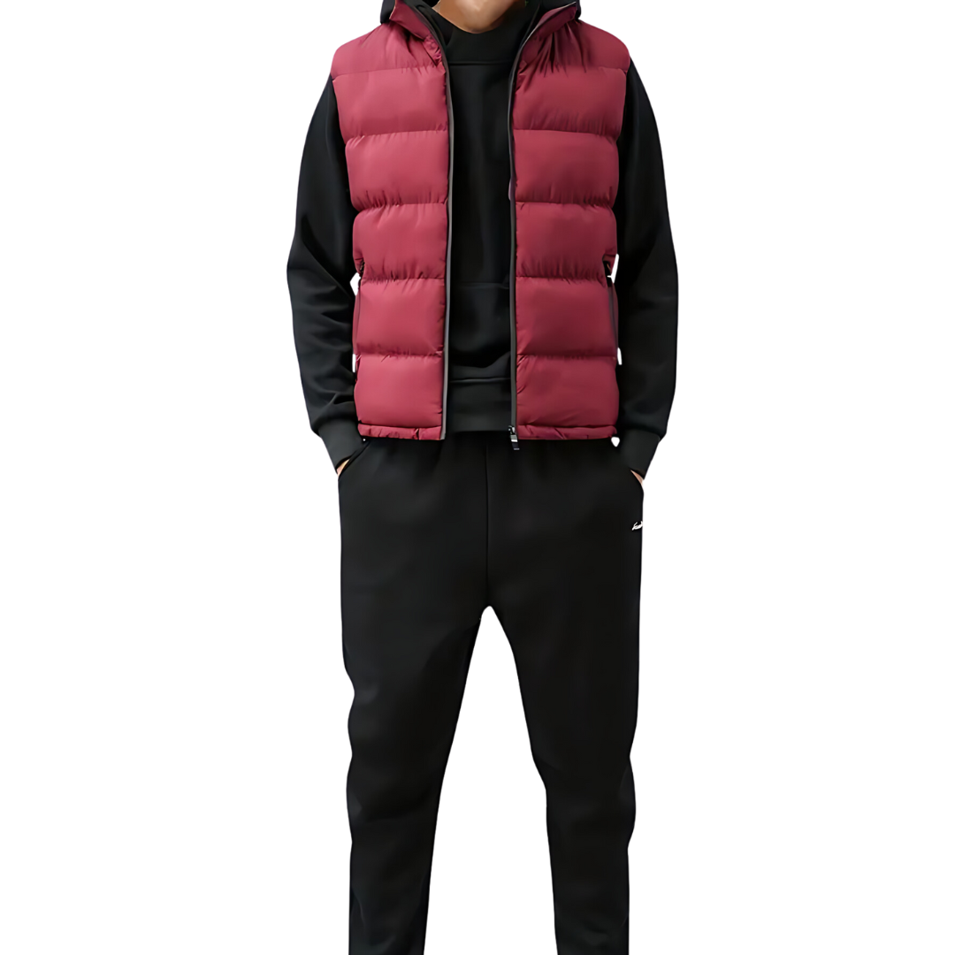 Men's Quilted Padded Vest – view 1