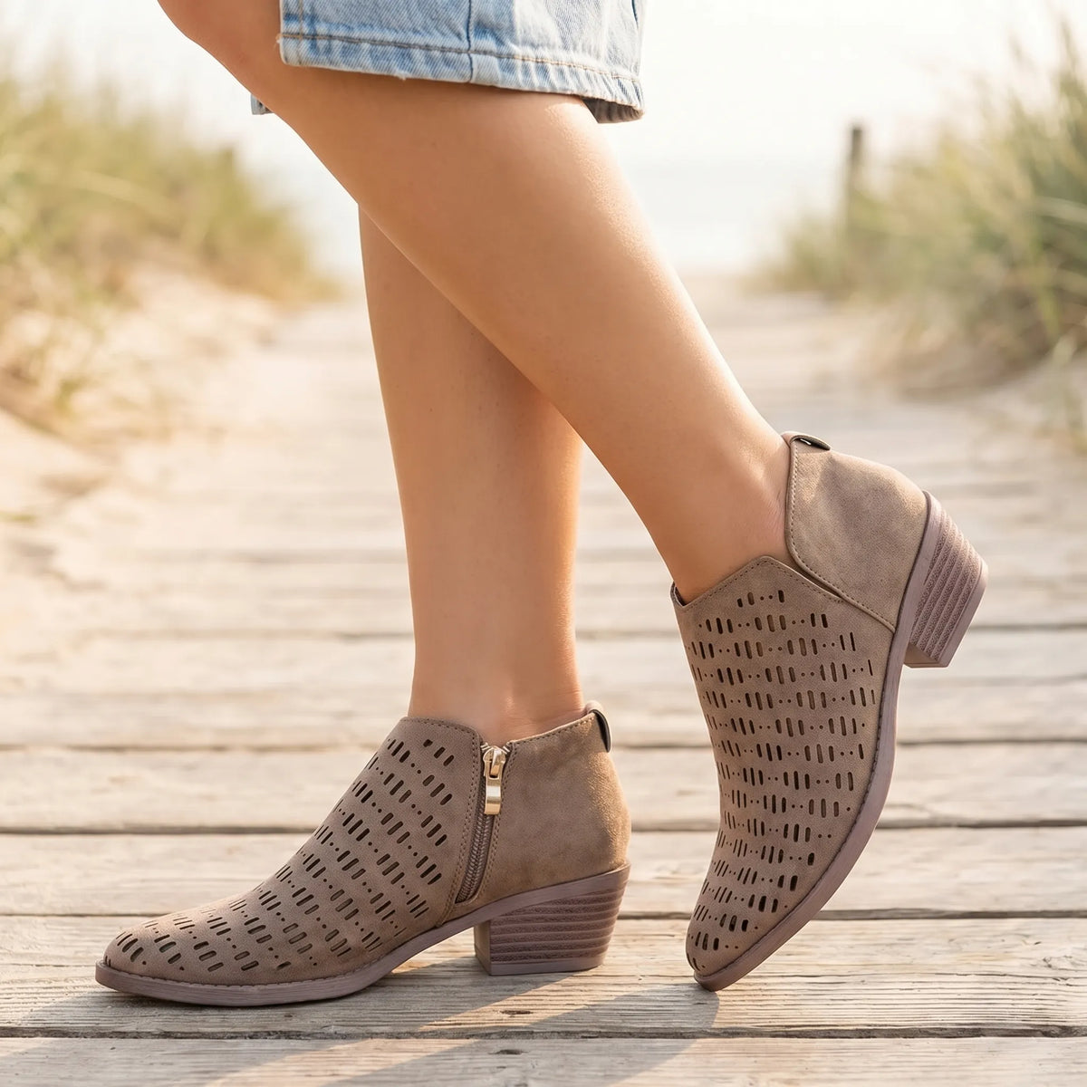 Women's Cutout Booties – view 2