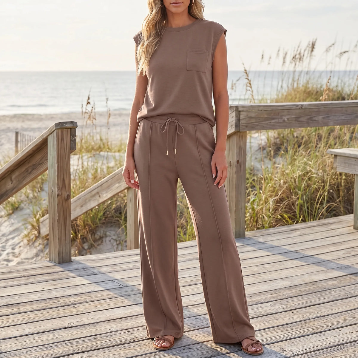 Women's Top and Pants Set for Work – view 2