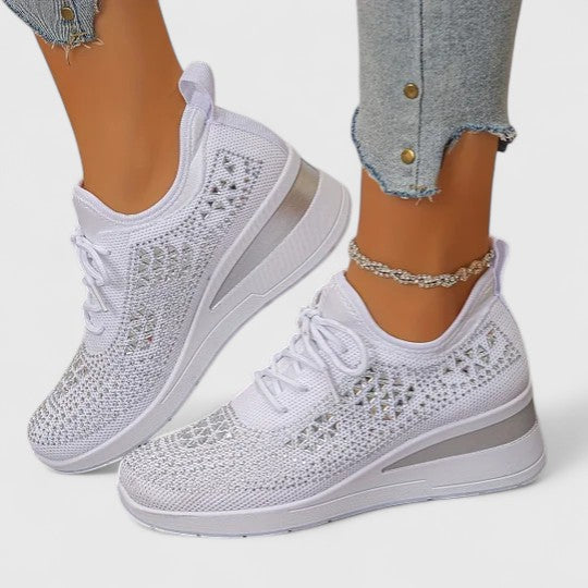 Women's Wide Toe Box Support Shoes – White