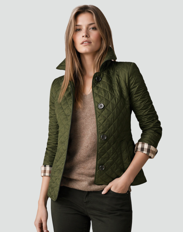 Women's Padded Button-Front Jacket – view 9