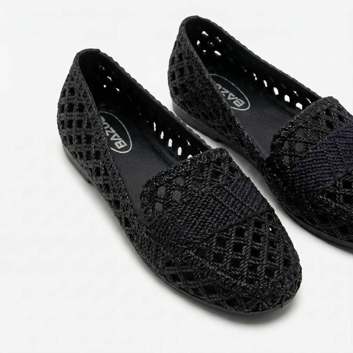 Women's Woven Cutout Flats for Layering – view 3