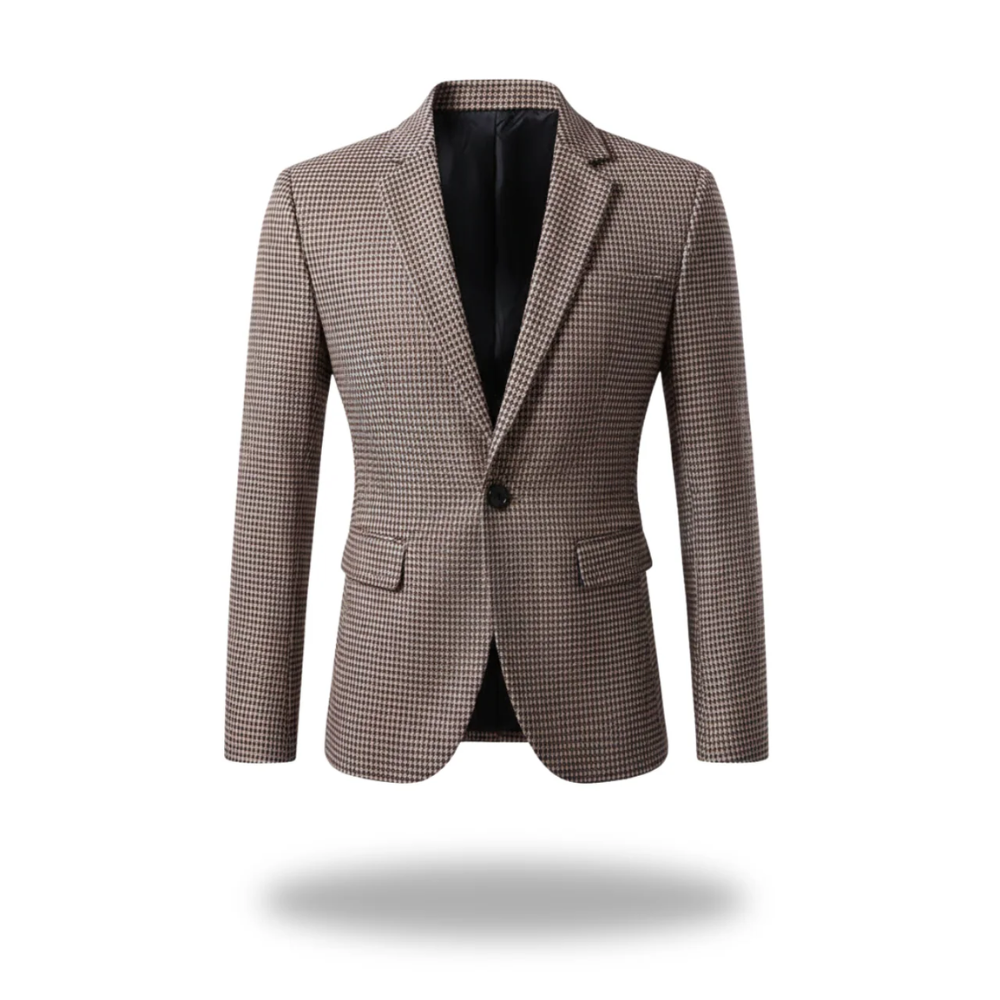 Men's Timeless Structured Light-Weight Blazer – Khaki