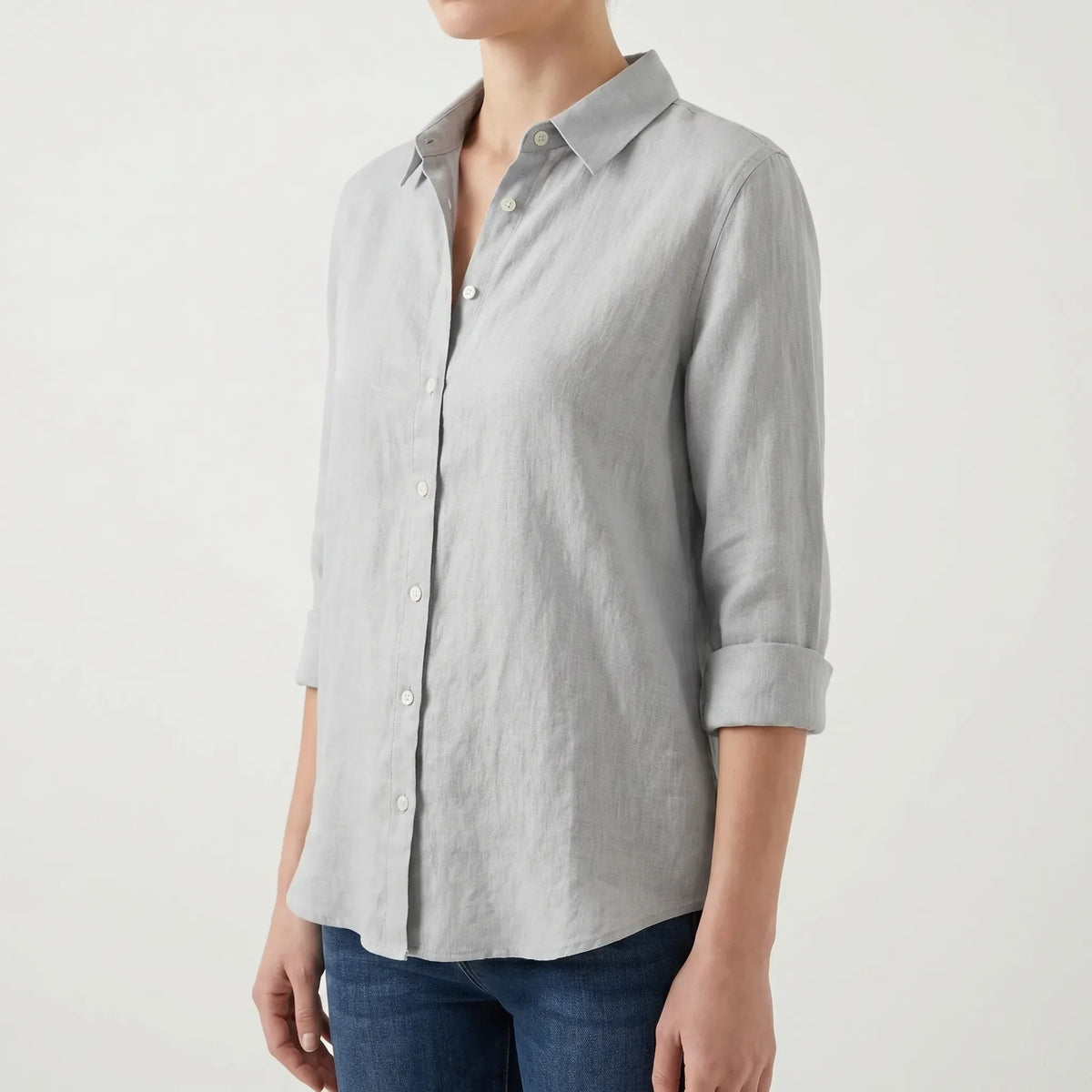 Women's Warm-Weather Button-Front Blouse – view 3