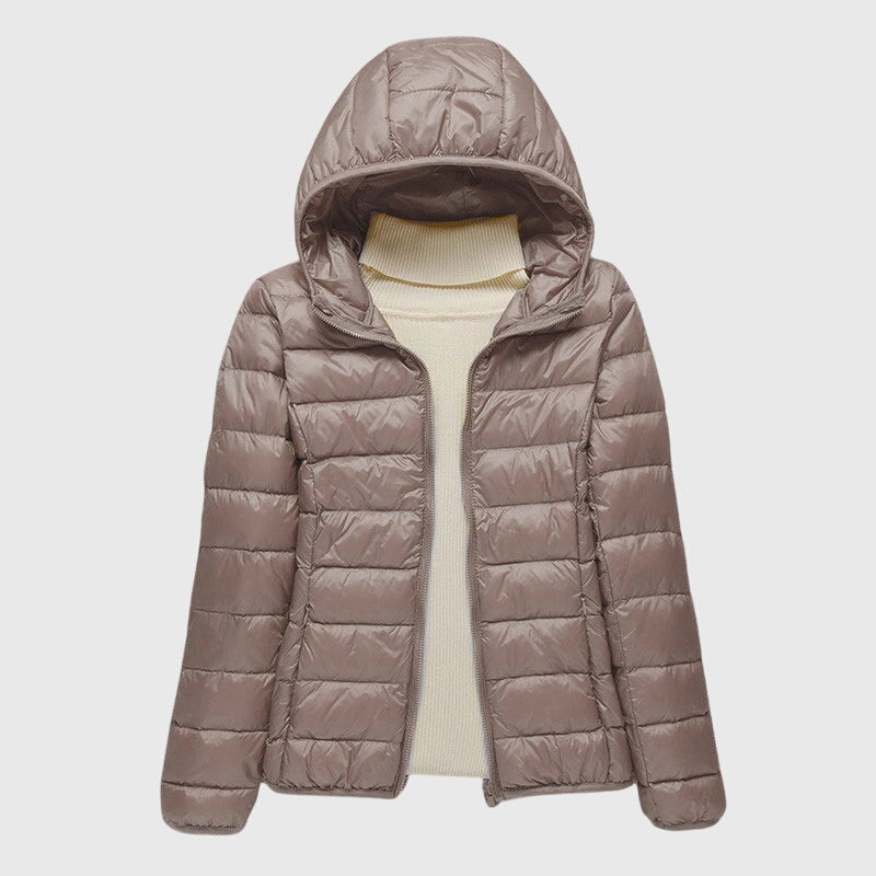 Women's Ultra-Light Hood-Detail Padded Jacket – view 1
