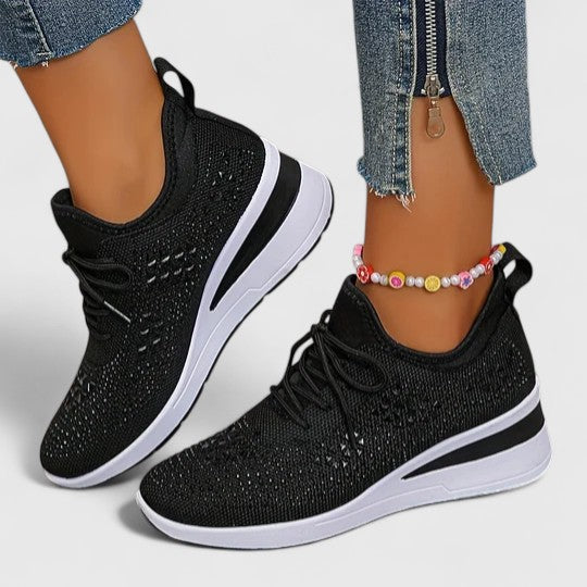 Women's Wide Toe Box Support Shoes – Black