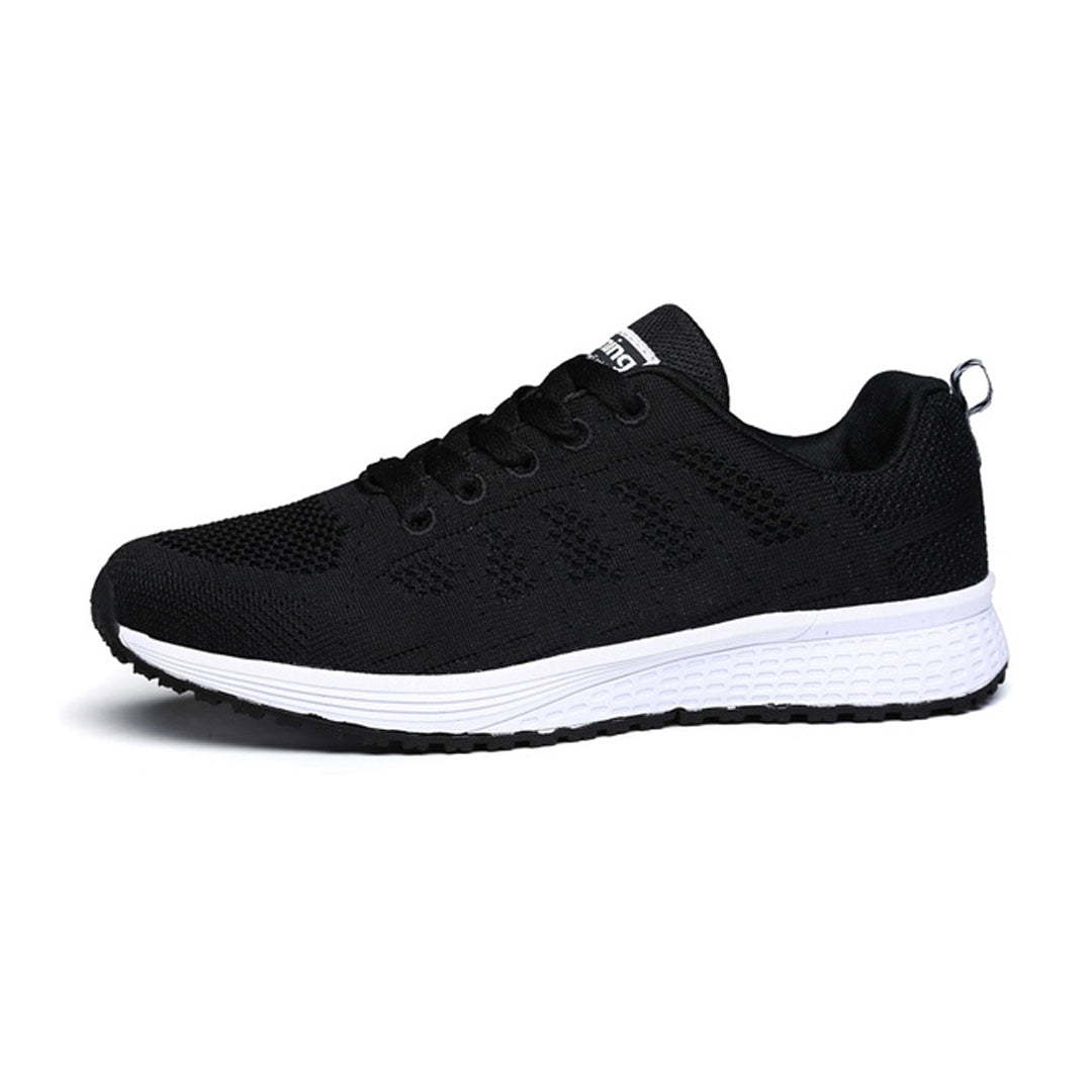 Women's Arch-Support Cushioned Comfort Shoes for Walking – Black