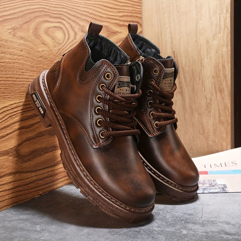 Men's Plush-Lined High-Top Boots for Weekends – view 3