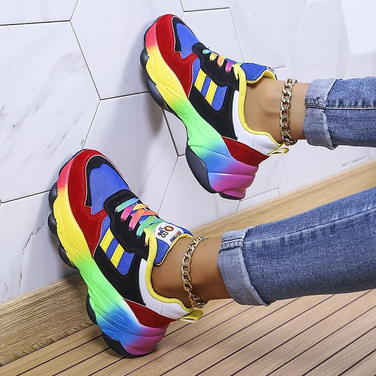 Women's Print-Detail Support Sneakers – view 1