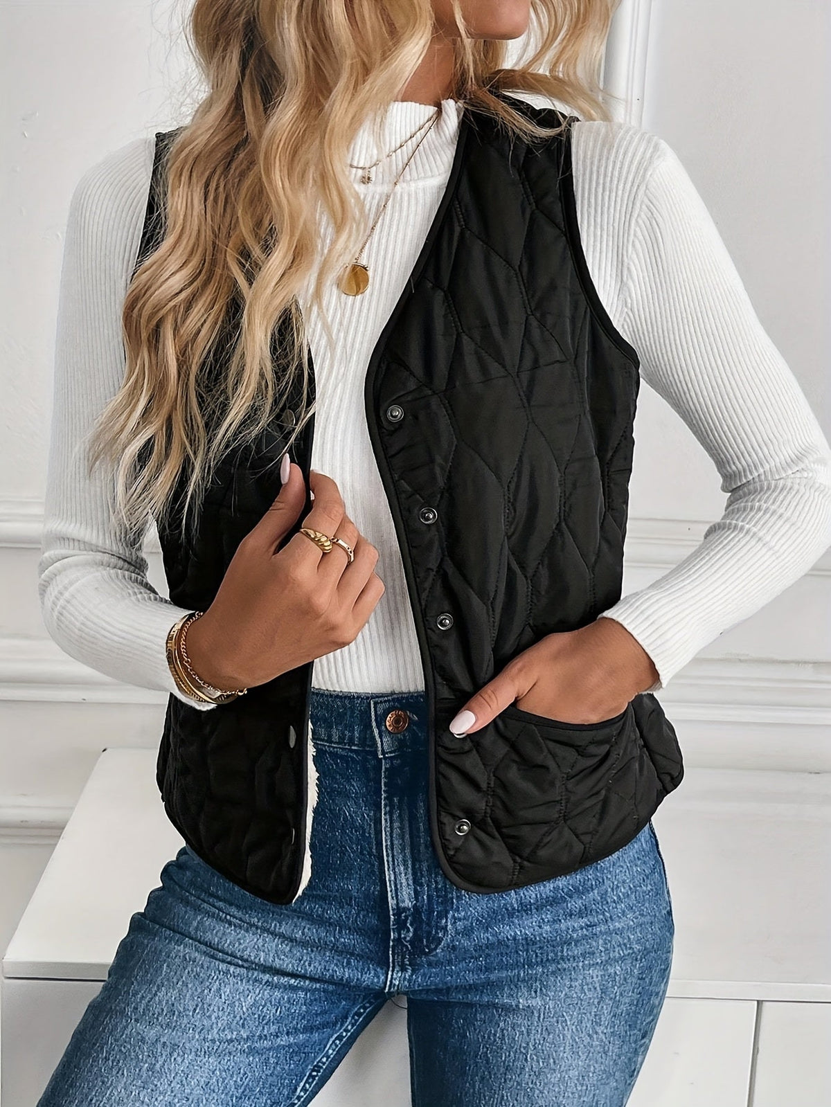 Women's Reversible Padded Vest – view 5