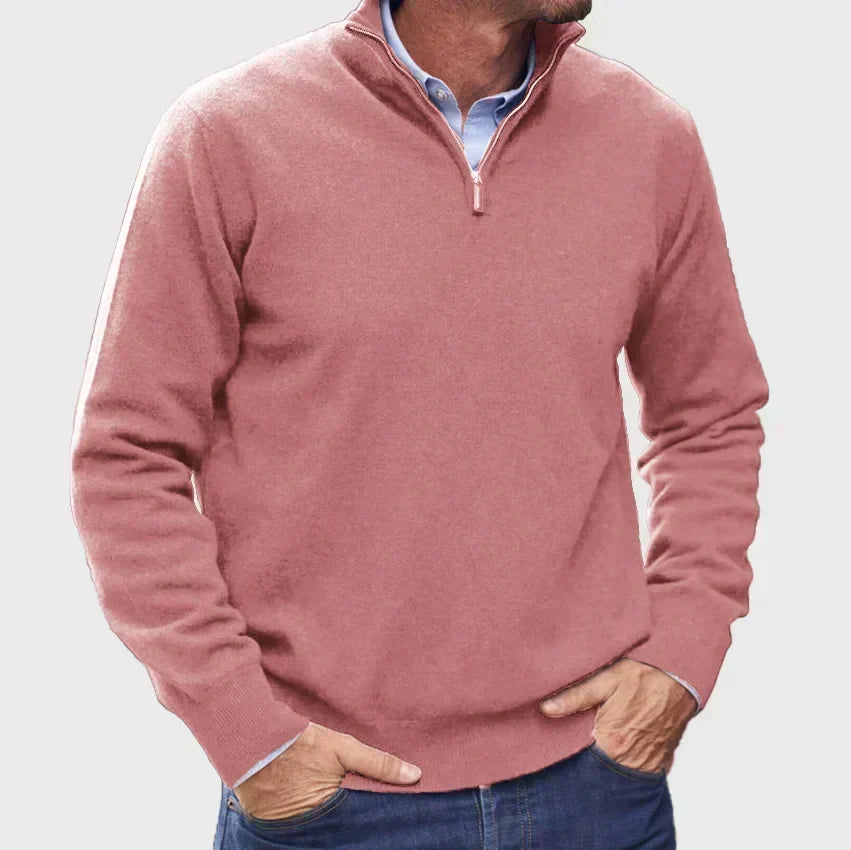 Men's Quarter-Zip Knit Pullover – view 8