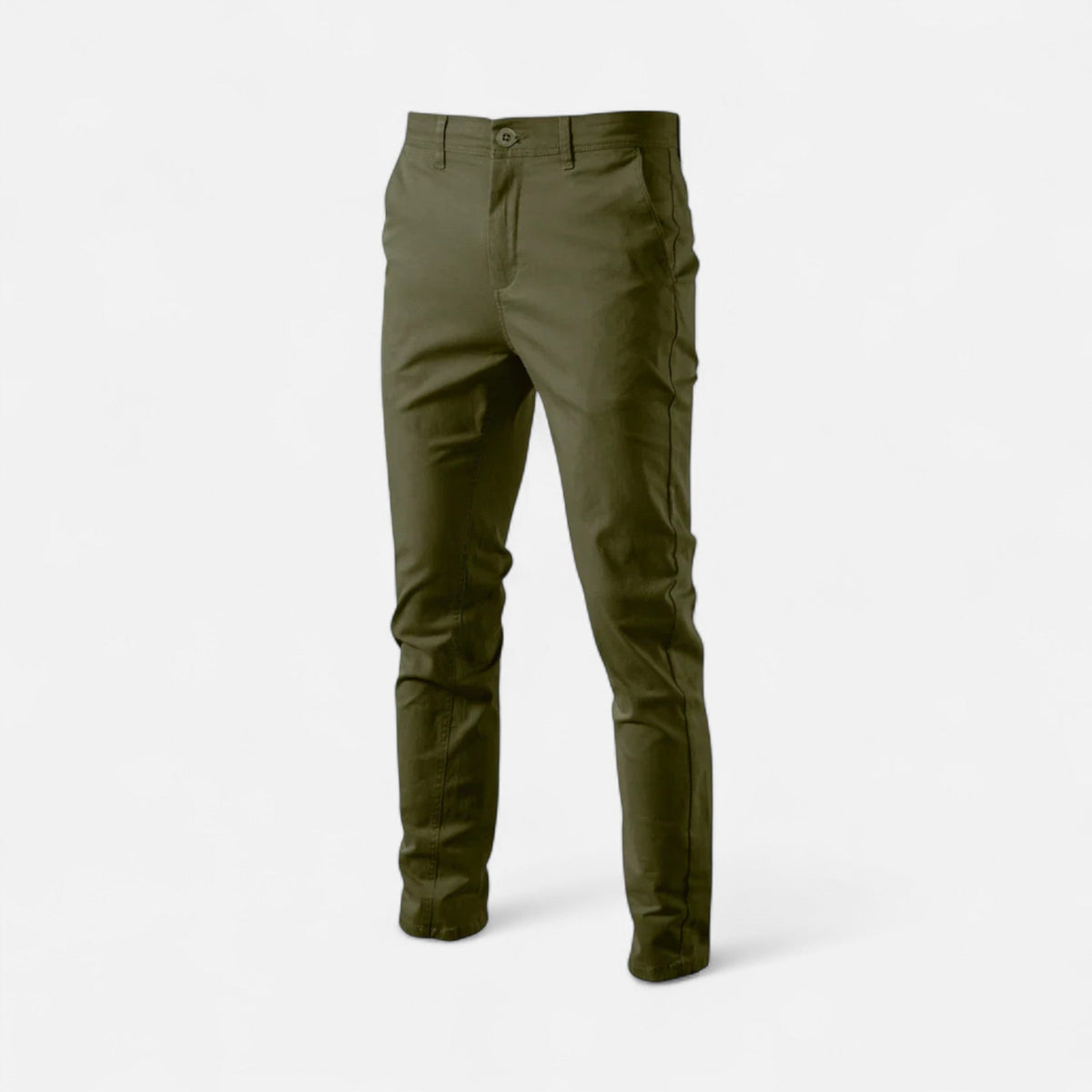 Men's Smart Everyday Cotton Blend Chinos – Green