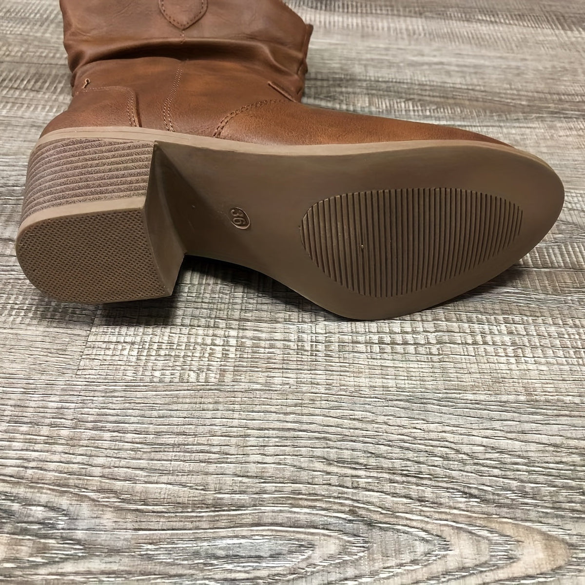 Women's Wide Calf Western Cowboy Boots for Everyday Wear – view 6