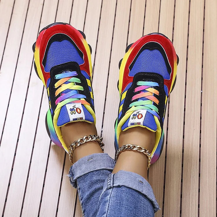 Women's Print-Detail Support Sneakers – view 2