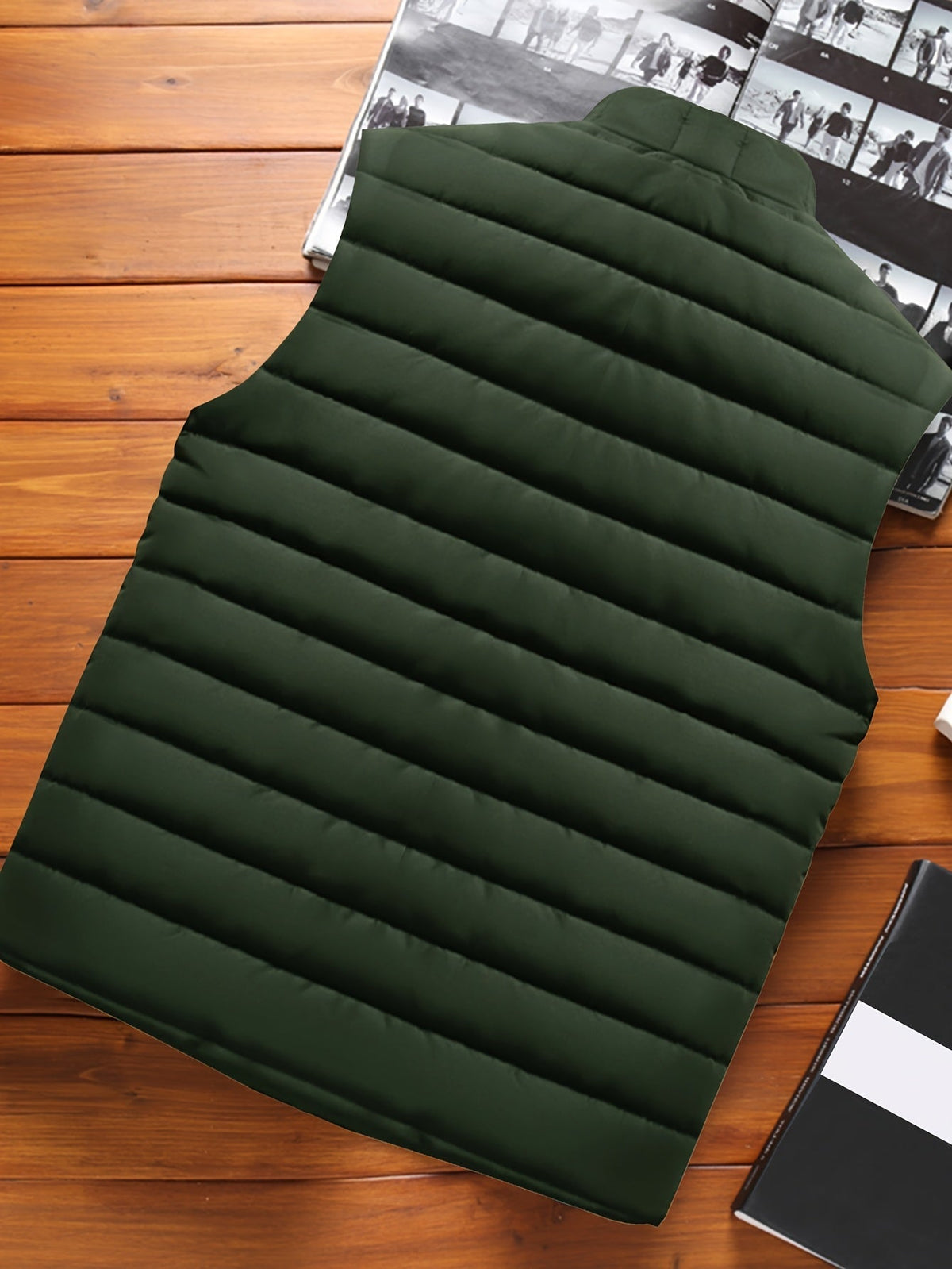 Men's Padded Stand-Collar Vest – view 2