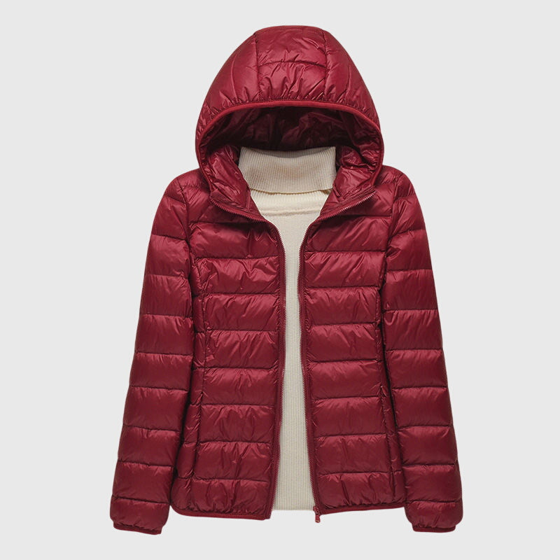 Women's Ultra-Light Hood-Detail Padded Jacket – view 3