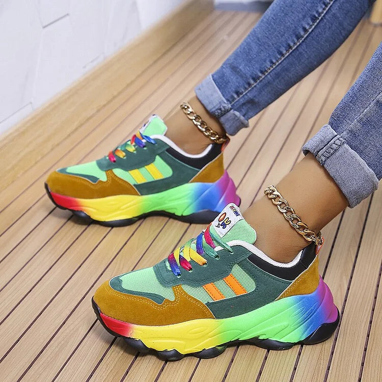 Women's Print-Detail Support Sneakers – view 5