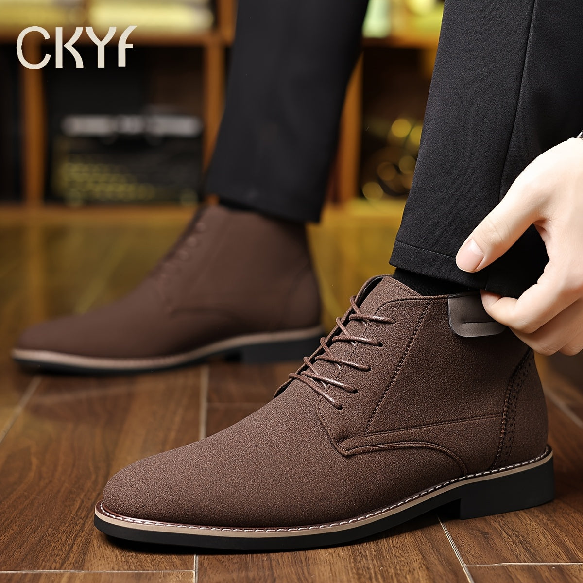 Men's Laced Ankle Boots – view 4