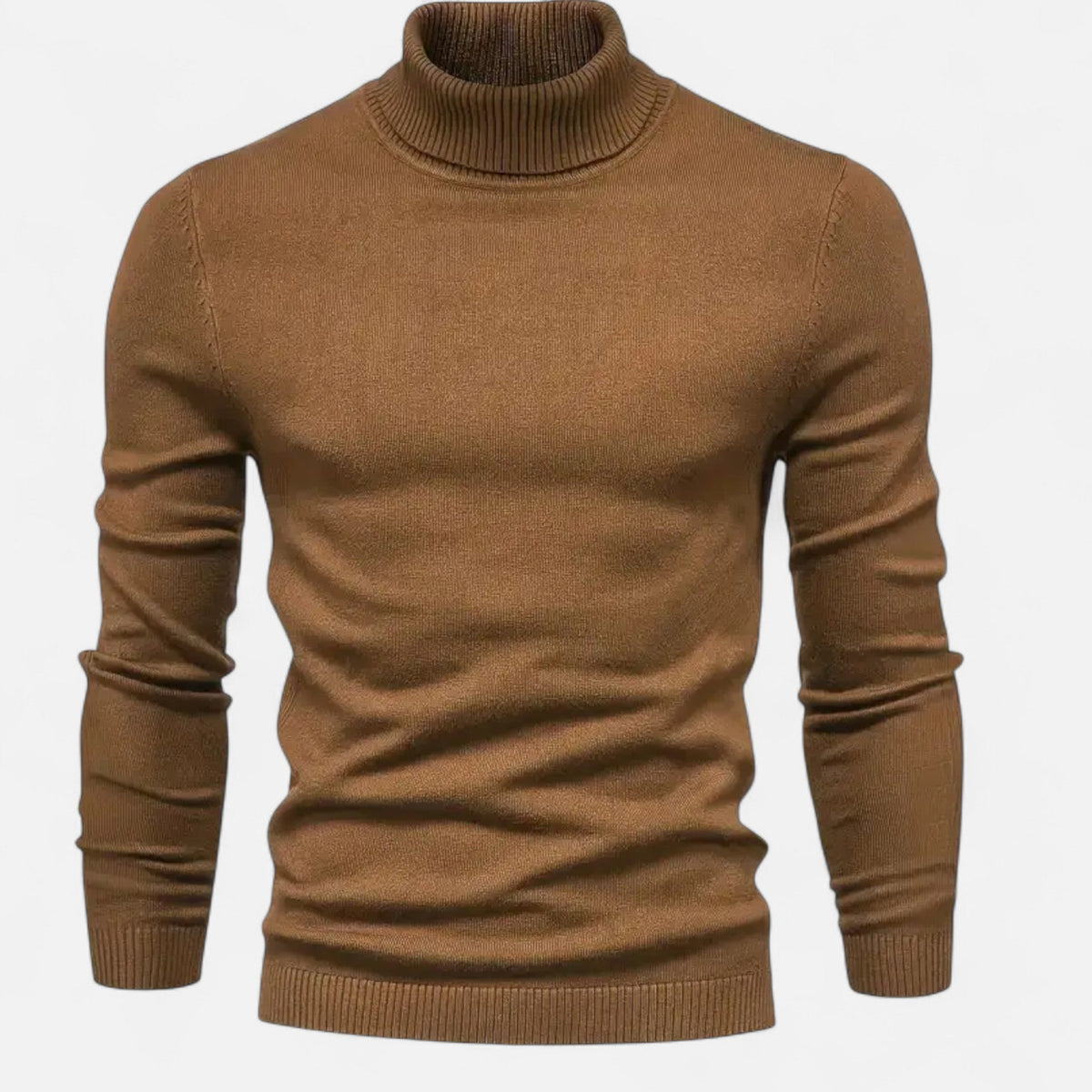 Men's Wool Blend Lapel Neck Pullover for Everyday Wear – view 8