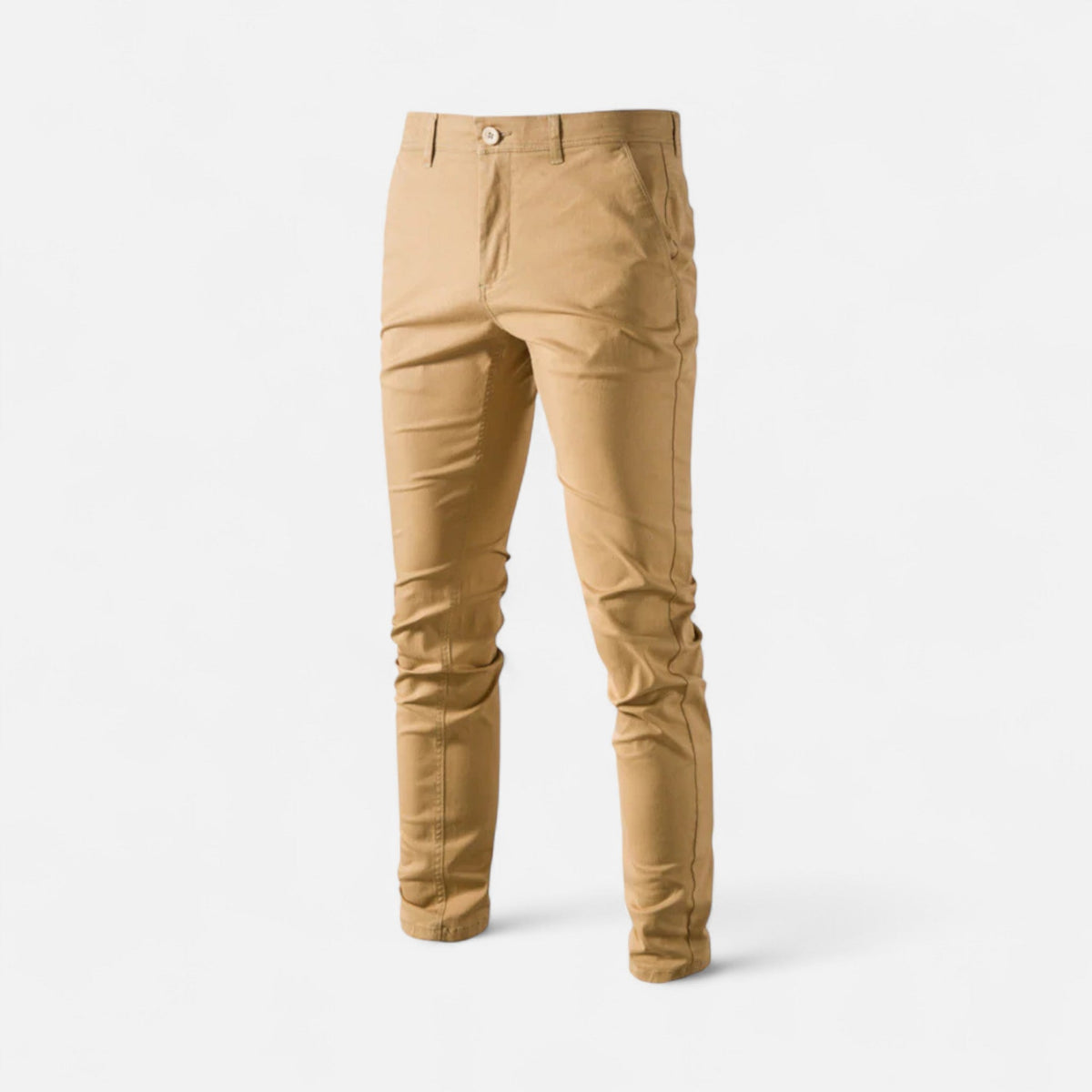Men's Smart Everyday Cotton Blend Chinos – Yellow