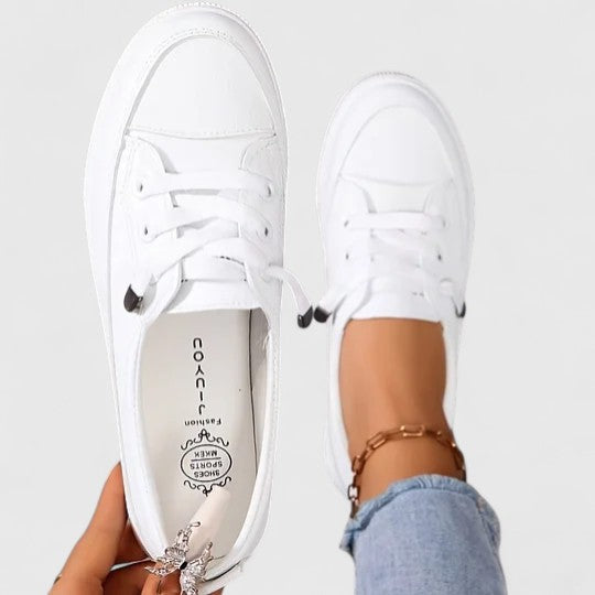 Women's Light-Weight Air-Flow Support Shoes – White