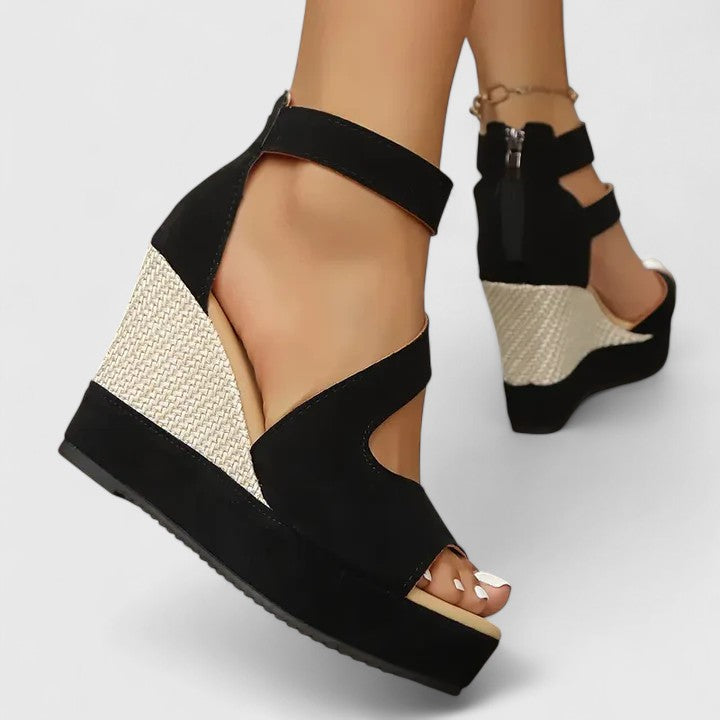 Women's Support Woven Wedge-Heel Sandals – view 4