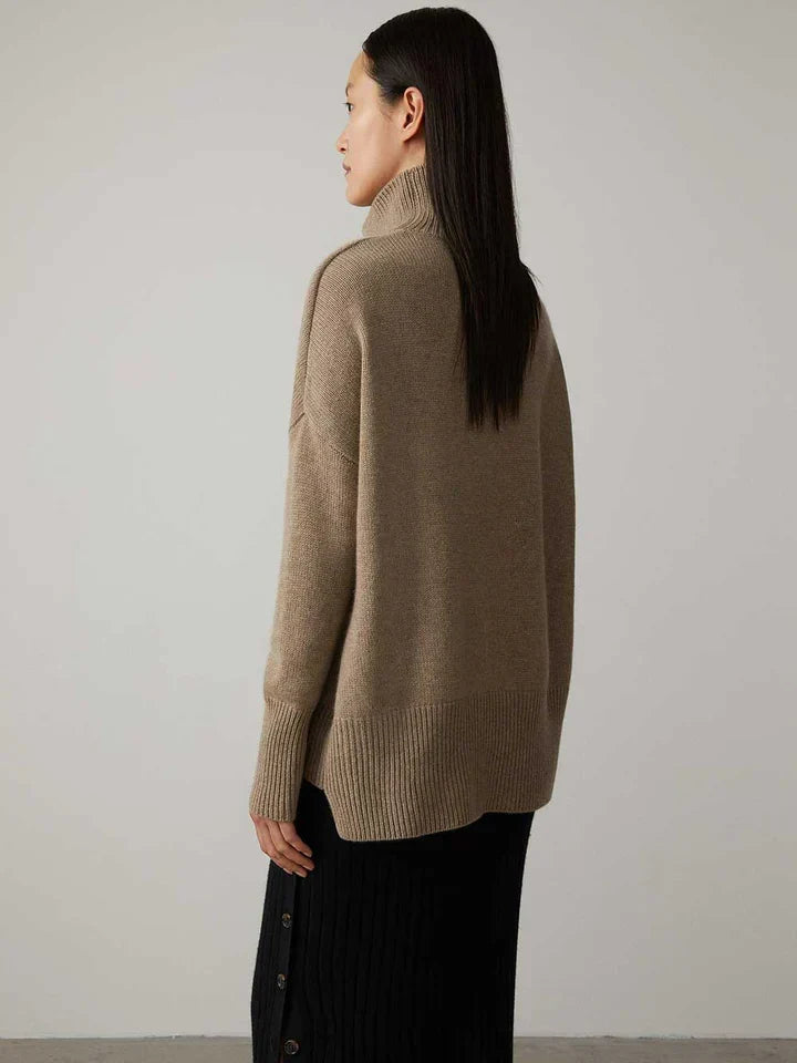 Women's Plush Knit Roll-Neck Pullover – view 5