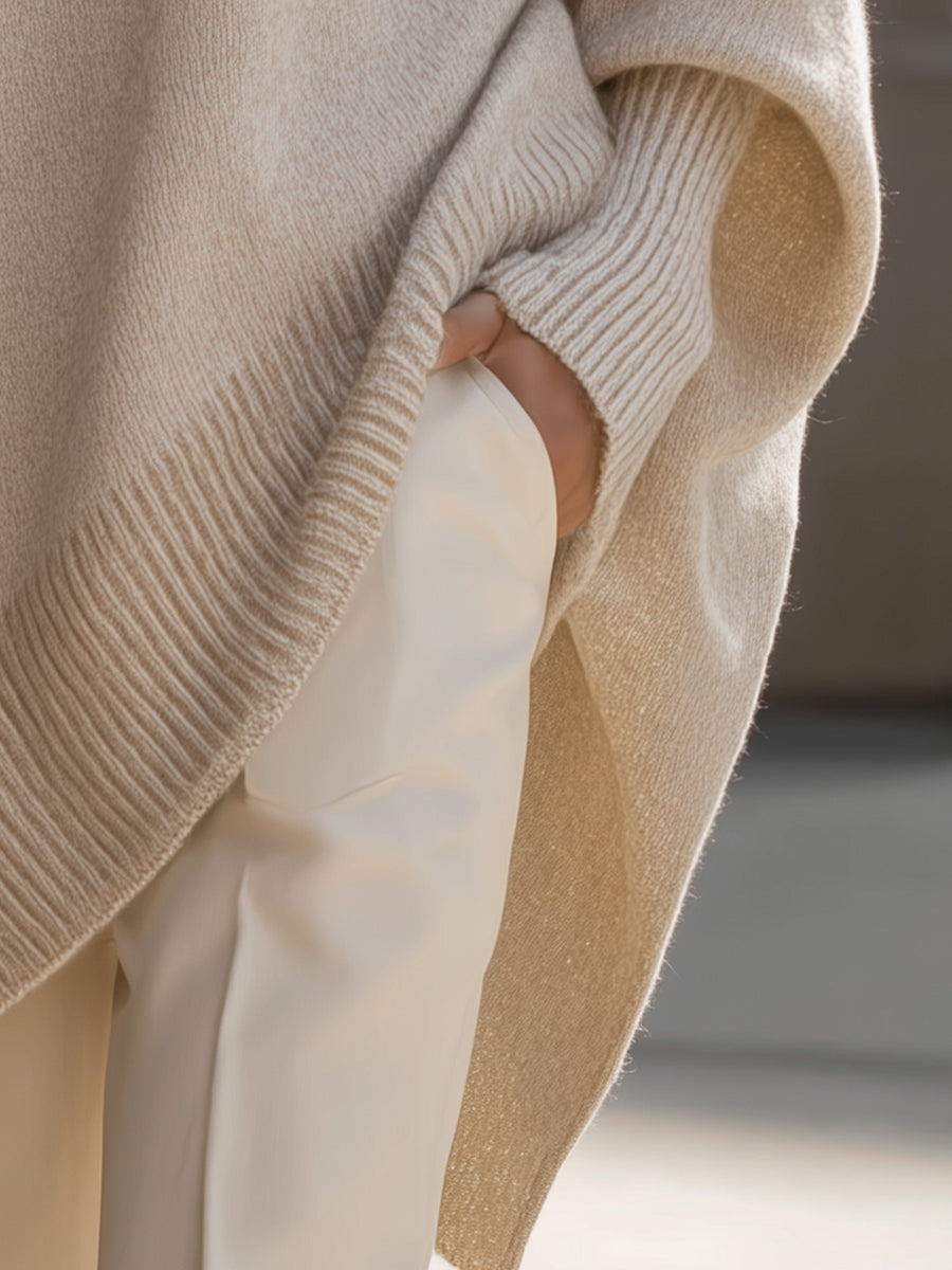 Women's Relaxed-Fit Wool-Blend Pullover – view 5