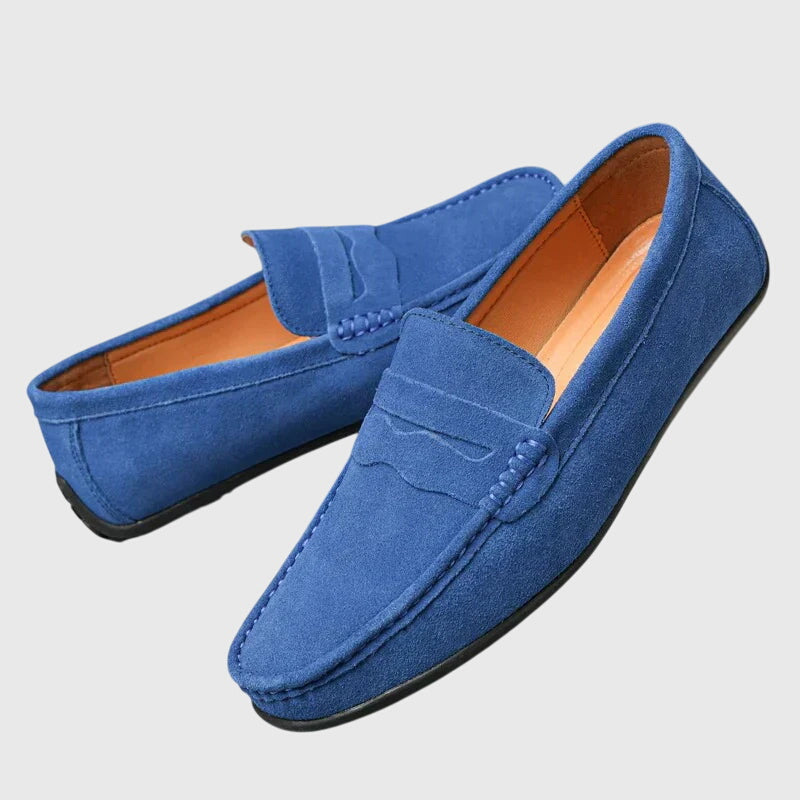 Women's Minimalist Support Easy-On Loafers – Aqua Blue