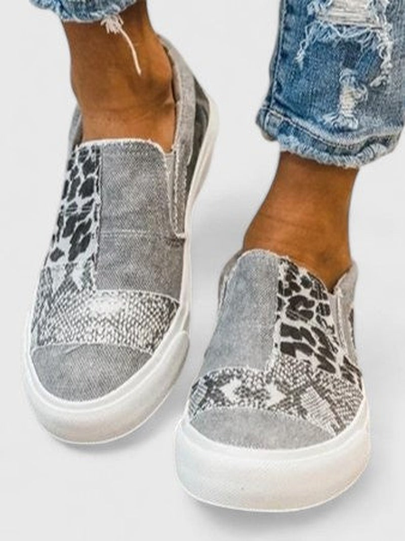 Women's Shock Absorbing Support Loafers – Gray
