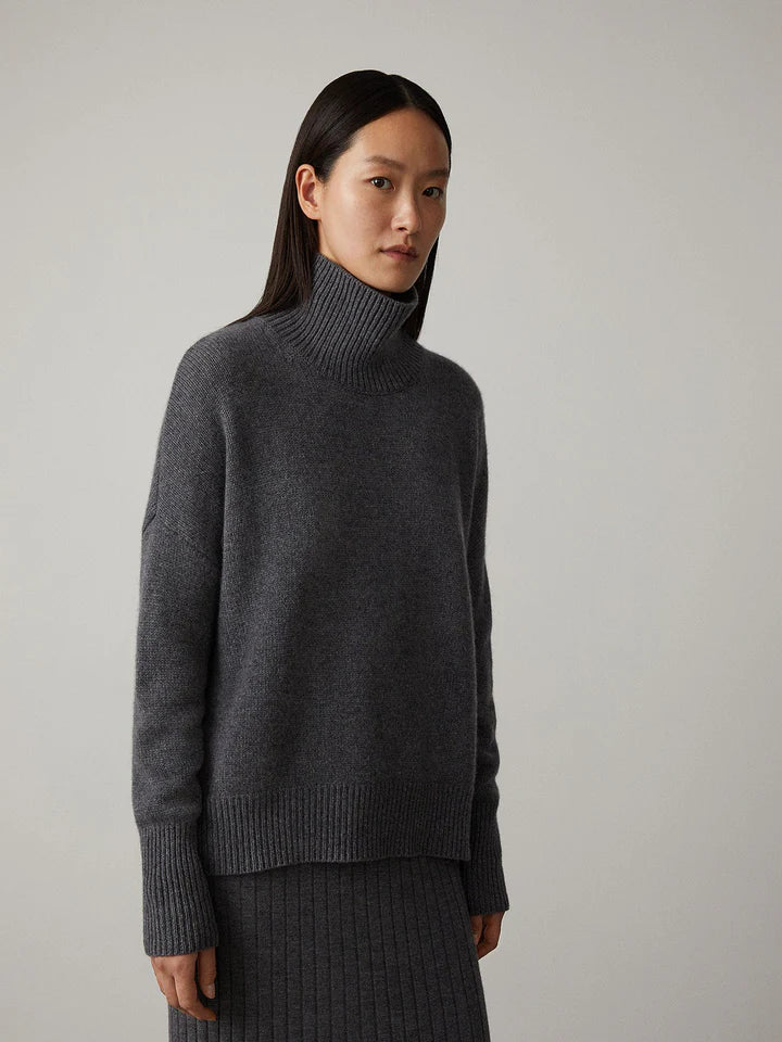 Women's Plush Knit Roll-Neck Pullover – view 7