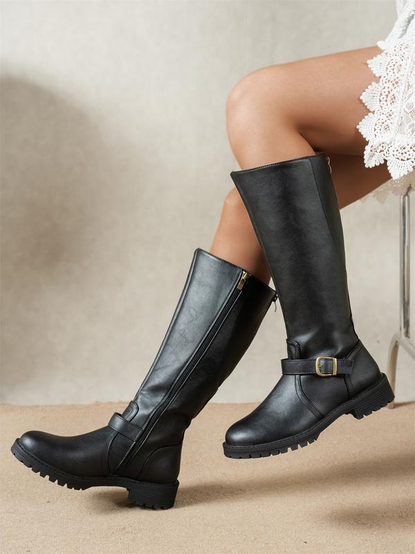 Women's Retro Inspired Low-Heel Boots – view 3