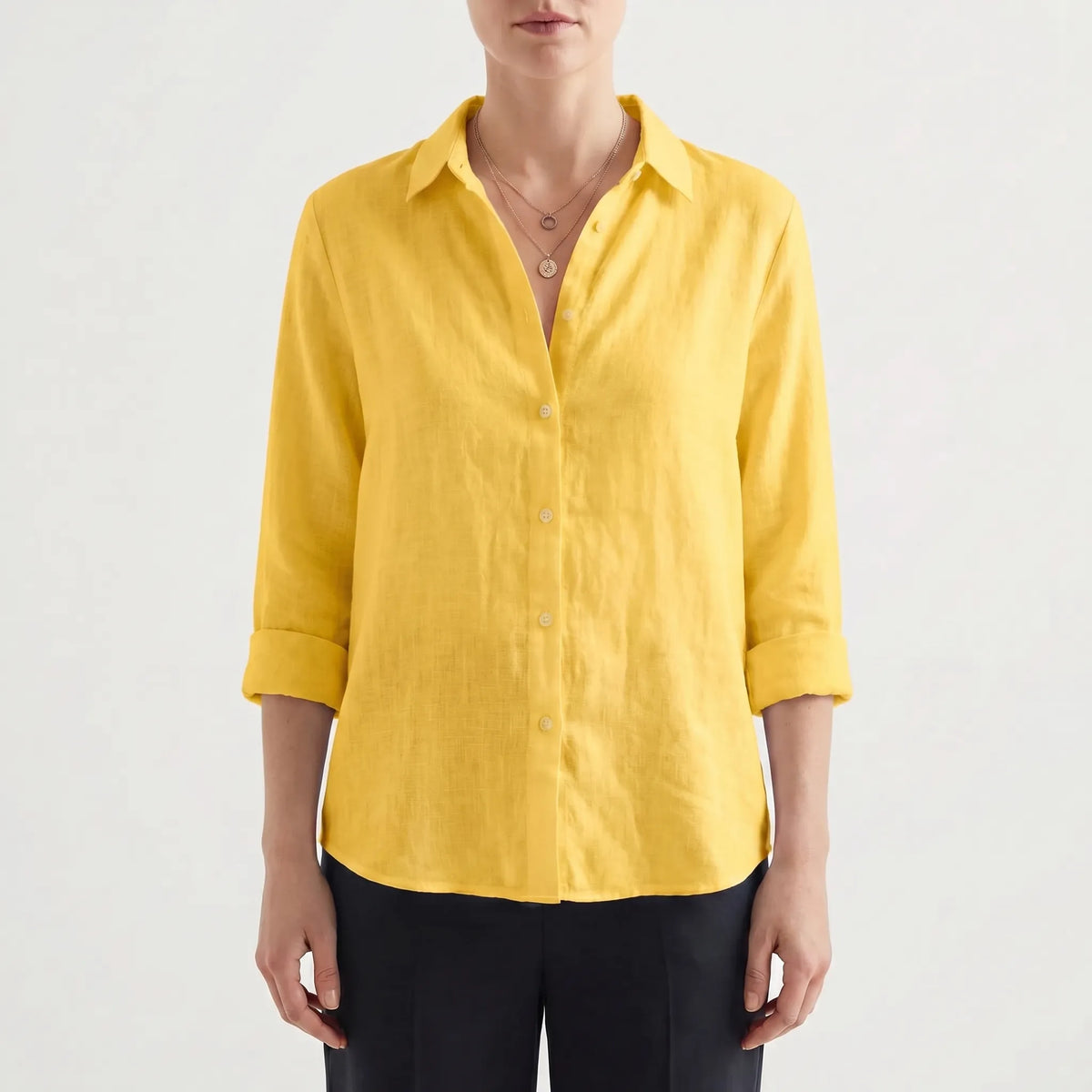 Women's Warm-Weather Button-Front Blouse – view 8