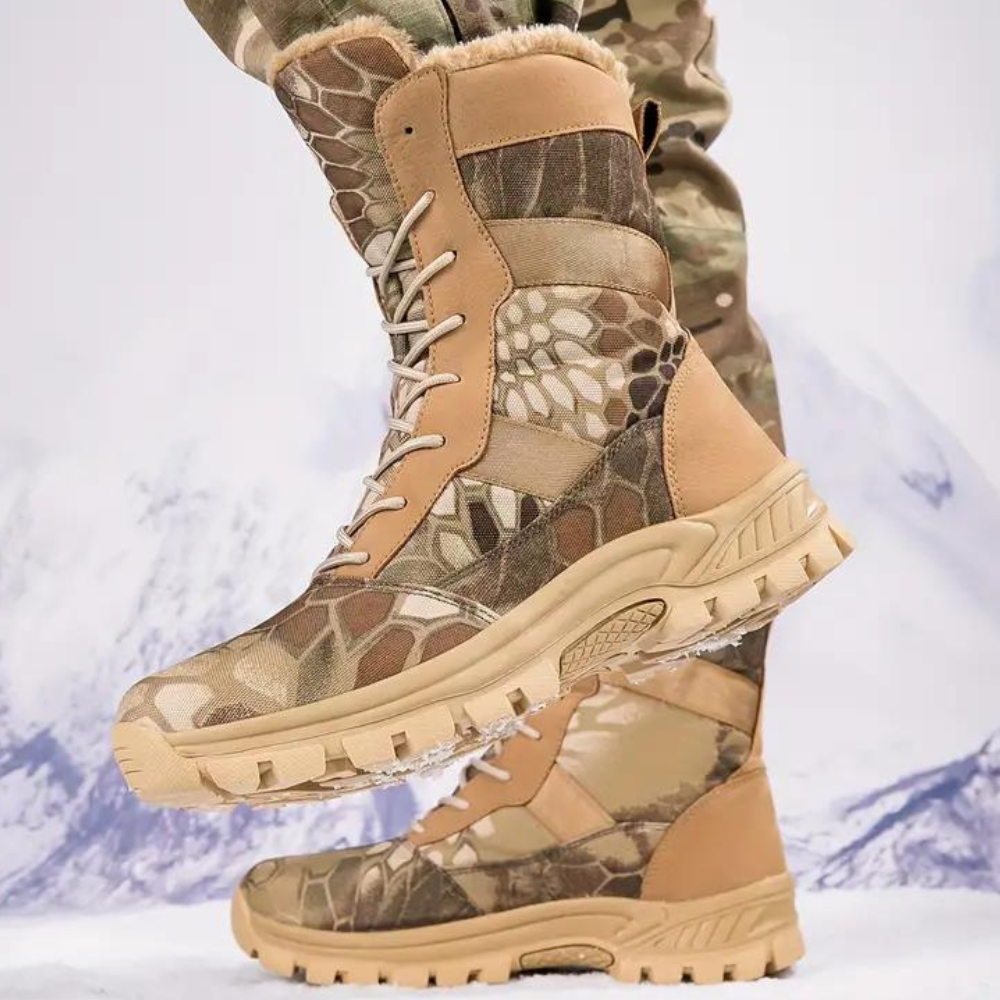 Men's Tactical High-Ankle Combat Boots for Outdoor Wear – view 5