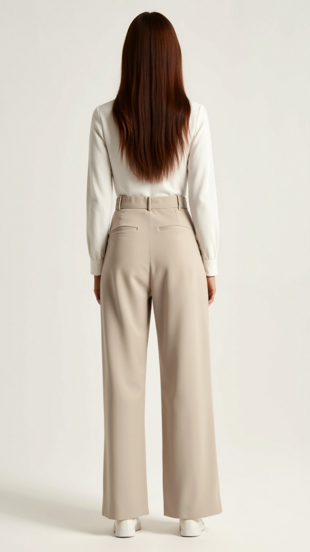 Women's Pleat-Detail Wide-Cut Pants – view 3