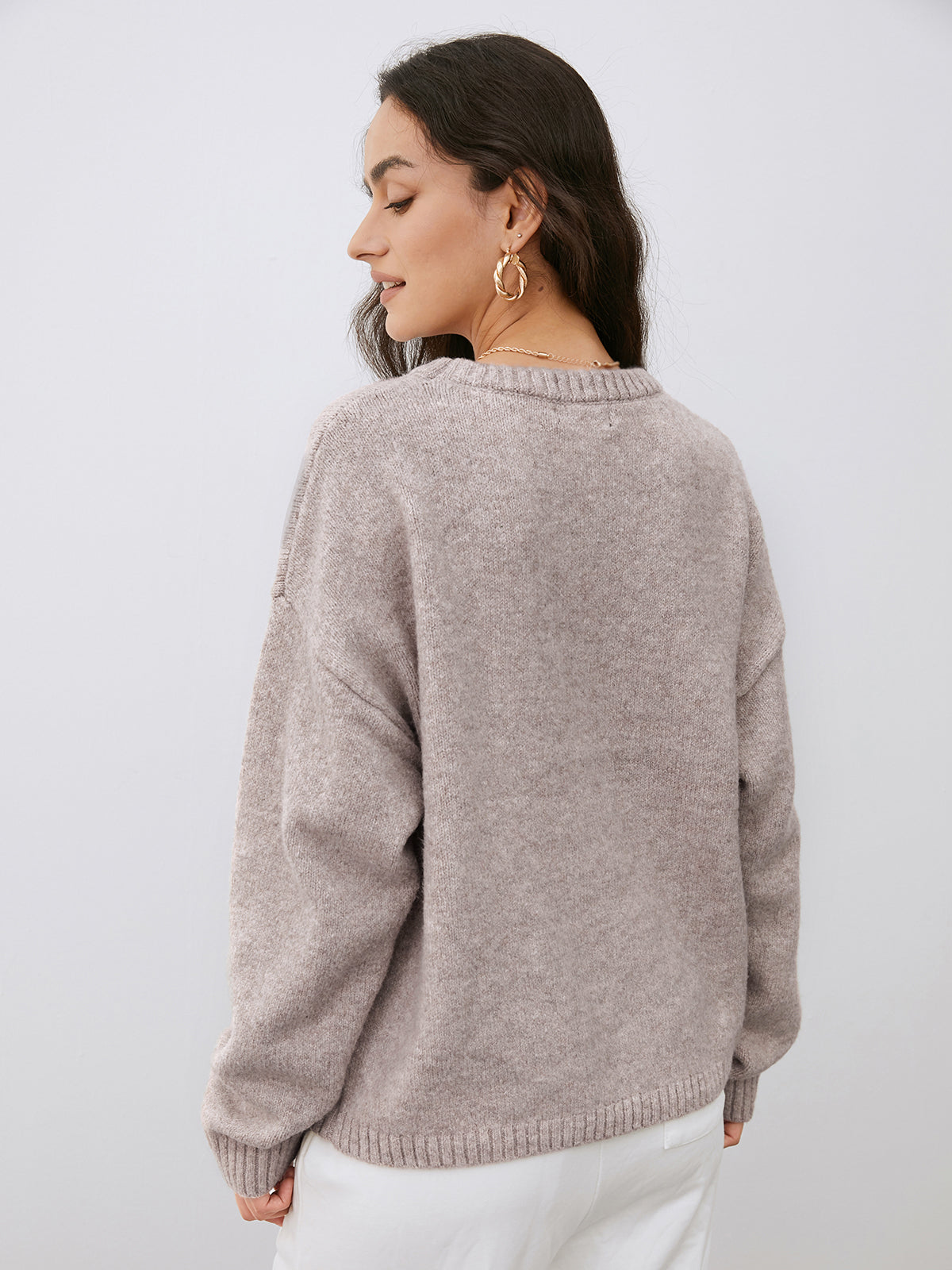 Women's Light-Weight Relaxed-Fit Knit Pullover – view 3