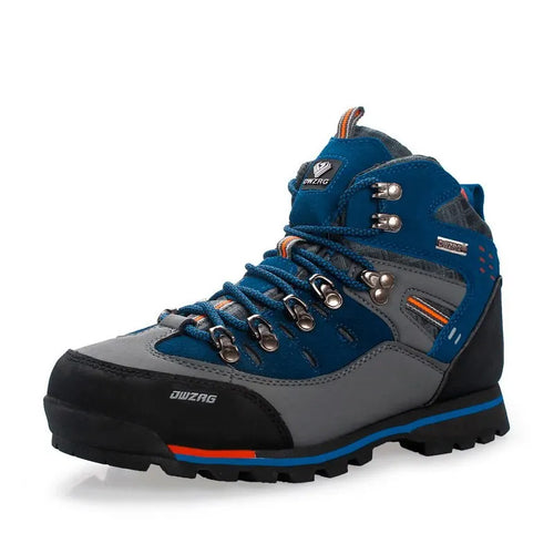 Men's High-Top Hiking Boots for Layering – Blue