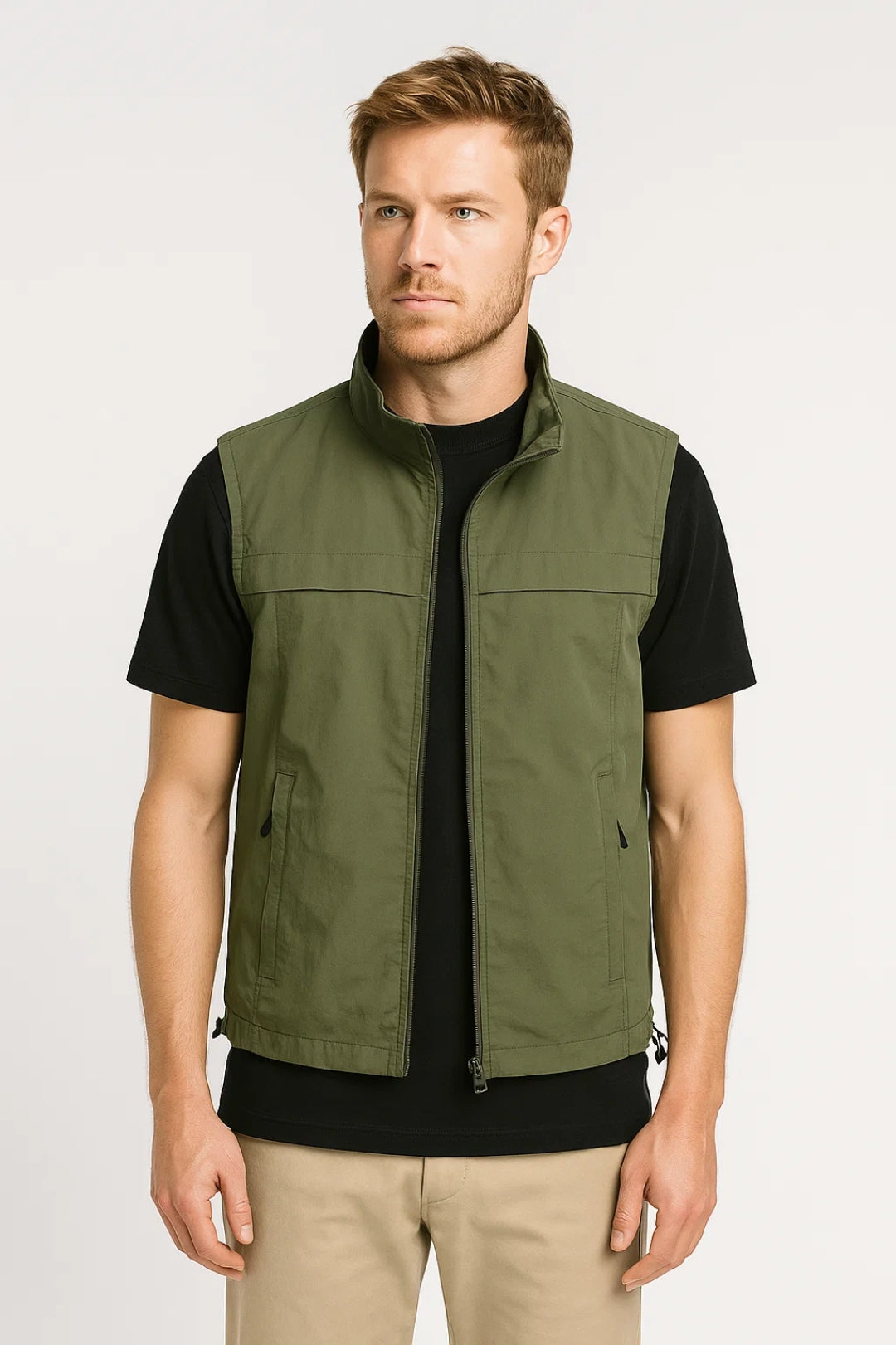 Men's Utility Vest – Green