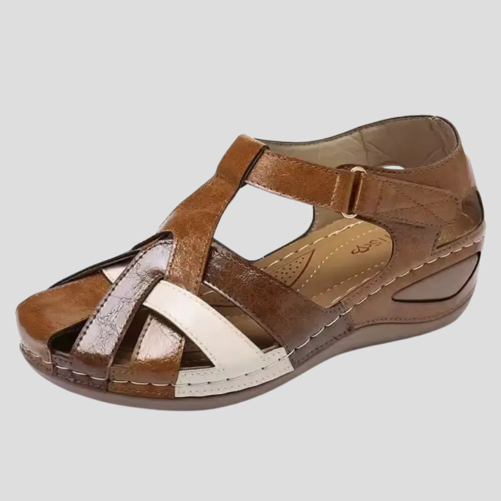 Women's Support Closed-Toe Colorblock Sandals – view 4