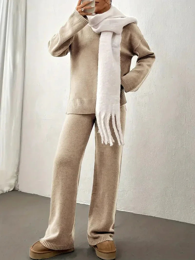 Women's 2 Piece Sweater and Pants Set for Winter – view 2